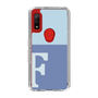 Slim Protection Case［ Original - initial two tone - F blue ］