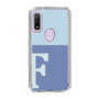 Slim Protection Case［ Original - initial two tone - F blue ］