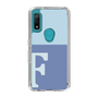 Slim Protection Case［ Original - initial two tone - F blue ］