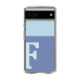 Slim Protection Case［ Original - initial two tone - F blue ］