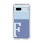 Slim Protection Case［ Original - initial two tone - F blue ］