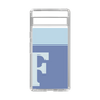 Slim Protection Case［ Original - initial two tone - F blue ］