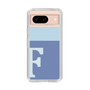 Slim Protection Case［ Original - initial two tone - F blue ］