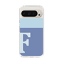 Slim Protection Case［ Original - initial two tone - F blue ］