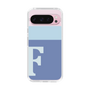 Slim Protection Case［ Original - initial two tone - F blue ］
