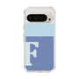 Slim Protection Case［ Original - initial two tone - F blue ］