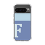 Slim Protection Case［ Original - initial two tone - F blue ］