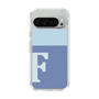 Slim Protection Case［ Original - initial two tone - F blue ］