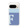 Slim Protection Case［ Original - initial two tone - F blue ］