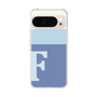 Slim Protection Case［ Original - initial two tone - F blue ］