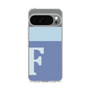 Slim Protection Case［ Original - initial two tone - F blue ］