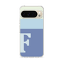 Slim Protection Case［ Original - initial two tone - F blue ］