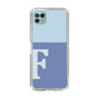 Slim Protection Case［ Original - initial two tone - F blue ］