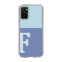 Slim Protection Case［ Original - initial two tone - F blue ］