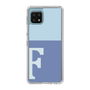 Slim Protection Case［ Original - initial two tone - F blue ］