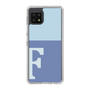 Slim Protection Case［ Original - initial two tone - F blue ］