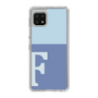 Slim Protection Case［ Original - initial two tone - F blue ］
