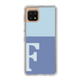 Slim Protection Case［ Original - initial two tone - F blue ］