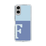 Slim Protection Case［ Original - initial two tone - F blue ］