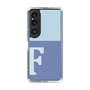 Slim Protection Case［ Original - initial two tone - F blue ］