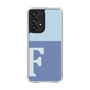 Slim Protection Case［ Original - initial two tone - F blue ］