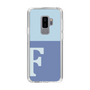 Slim Protection Case［ Original - initial two tone - F blue ］