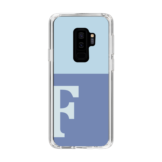 Slim Protection Case［ Original - initial two tone - F blue ］