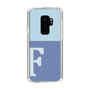 Slim Protection Case［ Original - initial two tone - F blue ］