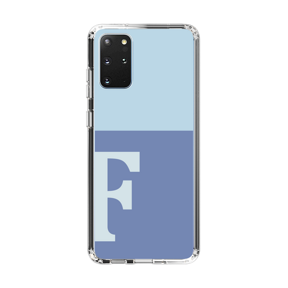 Slim Protection Case［ Original - initial two tone - F blue ］