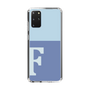Slim Protection Case［ Original - initial two tone - F blue ］