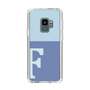 Slim Protection Case［ Original - initial two tone - F blue ］