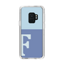 Slim Protection Case［ Original - initial two tone - F blue ］