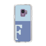 Slim Protection Case［ Original - initial two tone - F blue ］