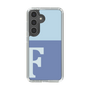 Slim Protection Case［ Original - initial two tone - F blue ］