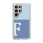 Slim Protection Case［ Original - initial two tone - F blue ］