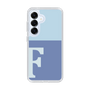 Slim Protection Case［ Original - initial two tone - F blue ］