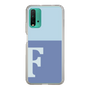 Slim Protection Case［ Original - initial two tone - F blue ］
