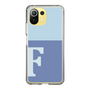 Slim Protection Case［ Original - initial two tone - F blue ］