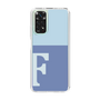 Slim Protection Case［ Original - initial two tone - F blue ］