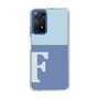 Slim Protection Case［ Original - initial two tone - F blue ］
