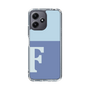 Slim Protection Case［ Original - initial two tone - F blue ］