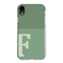 Slim Protection Case［ Original - initial two tone - F green ］