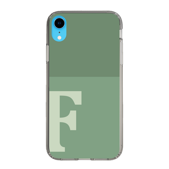 Slim Protection Case［ Original - initial two tone - F green ］