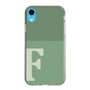 Slim Protection Case［ Original - initial two tone - F green ］