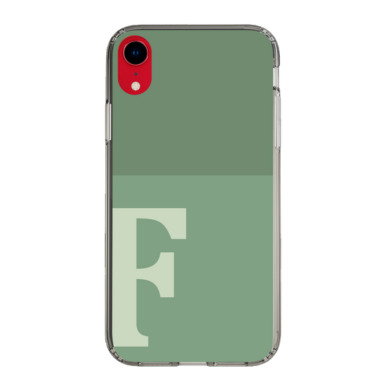 Slim Protection Case［ Original - initial two tone - F green ］