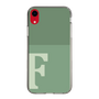 Slim Protection Case［ Original - initial two tone - F green ］