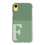 Slim Protection Case［ Original - initial two tone - F green ］
