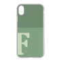 Slim Protection Case［ Original - initial two tone - F green ］