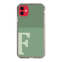 Slim Protection Case［ Original - initial two tone - F green ］