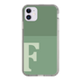 Slim Protection Case［ Original - initial two tone - F green ］